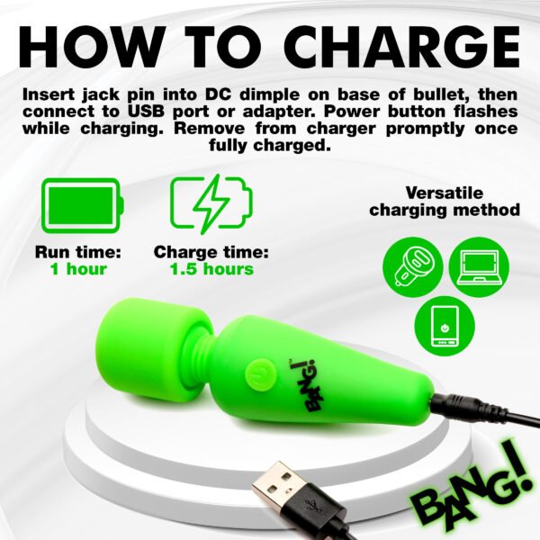 Glow-in-the-dark Silicone Wand - Image 7