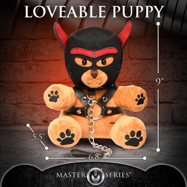 Pup Bear With Removeable Muzzle And Hood - Image 2