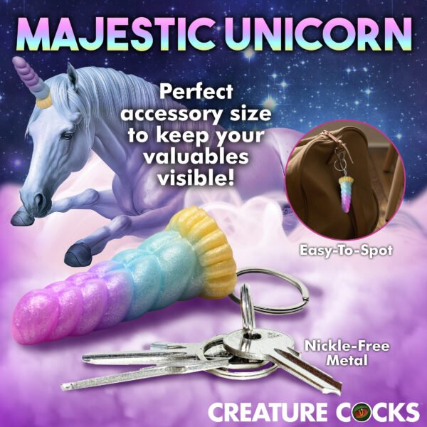 Mystique Unicorn Mini Dildo Key Chain - Image 9