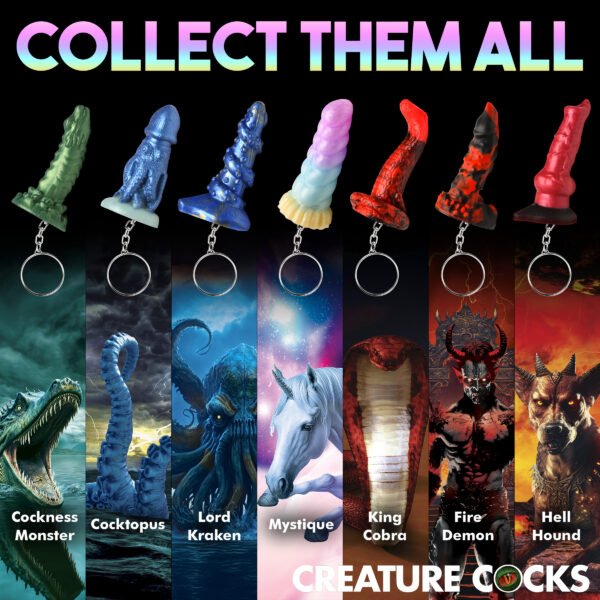 Mystique Unicorn Mini Dildo Key Chain - Image 8