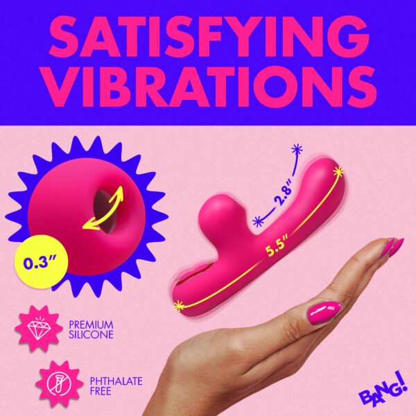 Mini Suction Silicone G-spot Rabbit Vibrator - Image 7