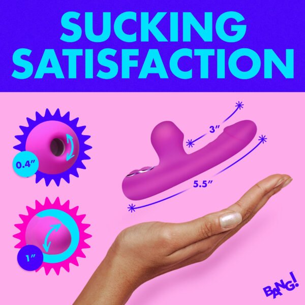Mini Suction Silicone Rabbit Vibrator - Image 3