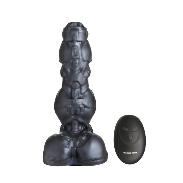 Cyborg Cock Thrusting And Vibrating Silicone Dildo - Image 6