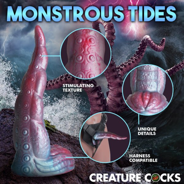 Tentacle Cock Silicone Dildo - Image 6