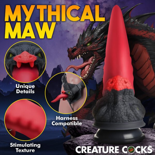 Dragon Roar Silicone Dildo - Image 7