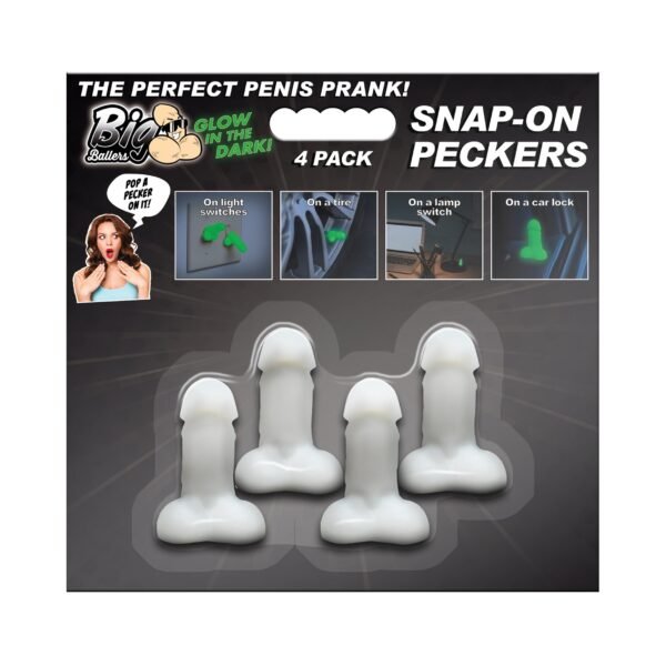 Glow In The Dark Snap-on Peckers - Image 4