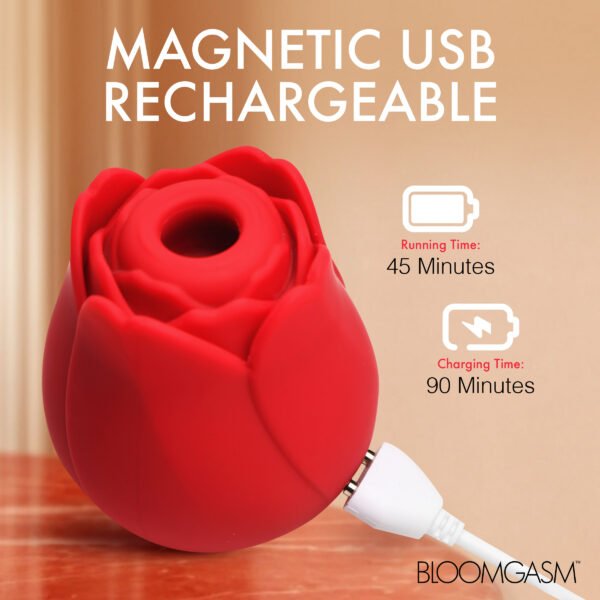 Cyber Rose Sucking & Vibrating Digital Clitoral Stimulator - Image 4