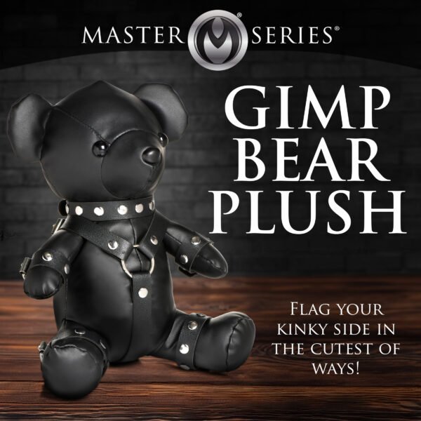 Gimp Teddy Bear - Black - Image 2