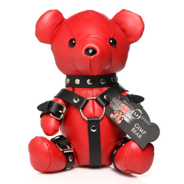Gimp Teddy Bear - Red - Image 4