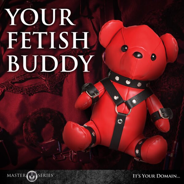 Gimp Teddy Bear - Red - Image 7