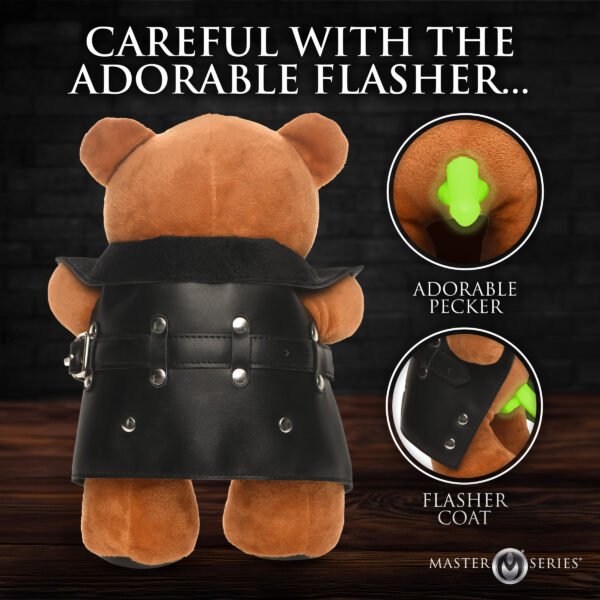 The Flasher Glow-in-the-dark Exhibitionist Teddy Bear - Image 2