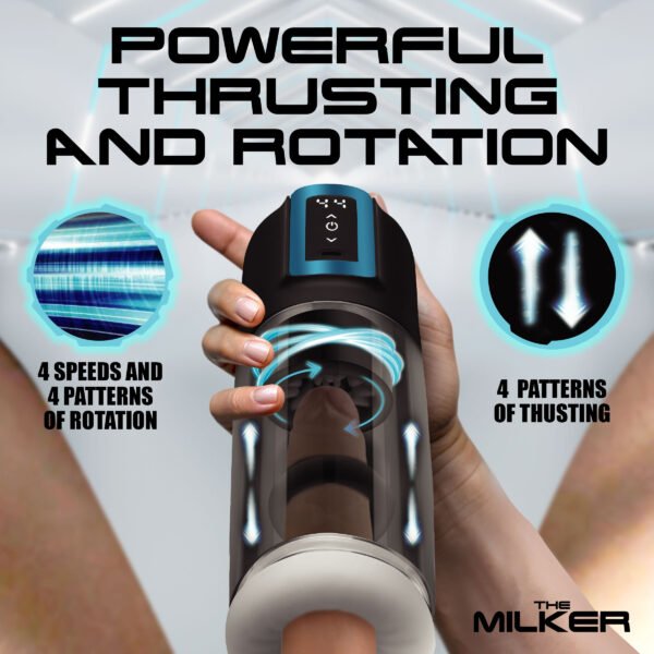 The Milker Roto-stroke Thrusting And Rotating Masturbator - Image 4