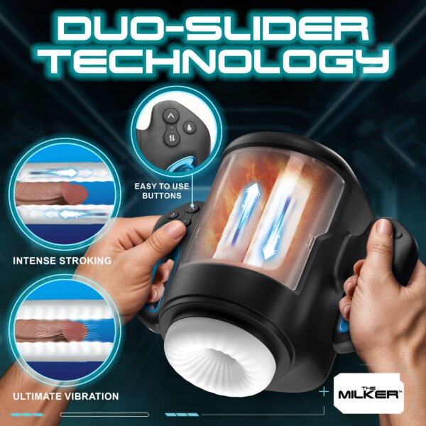 Cyber Milker Stroking & Vibrating Masturbator - Image 6