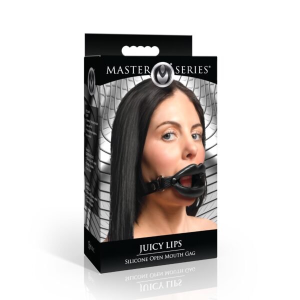 Juicy Lips Silicone Open Mouth Gag - Image 5