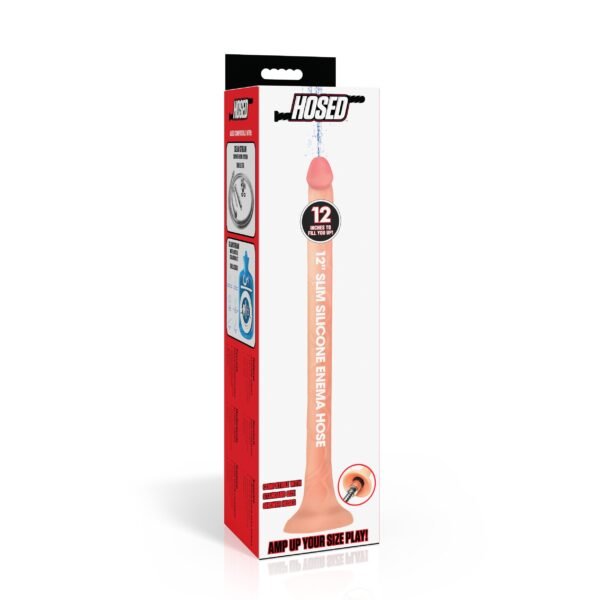 12" Slim Silicone Enema Hose - Image 6