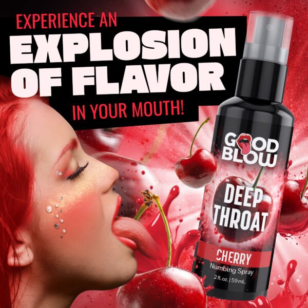 Deep Throat Cherry Numbing Spray - Image 2