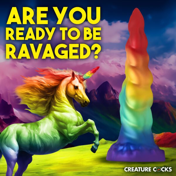 Magic Rider Unicorn Silicone Dildo - Image 3