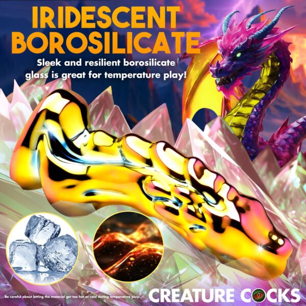 Dragon Glass Glass Dildo - Image 3