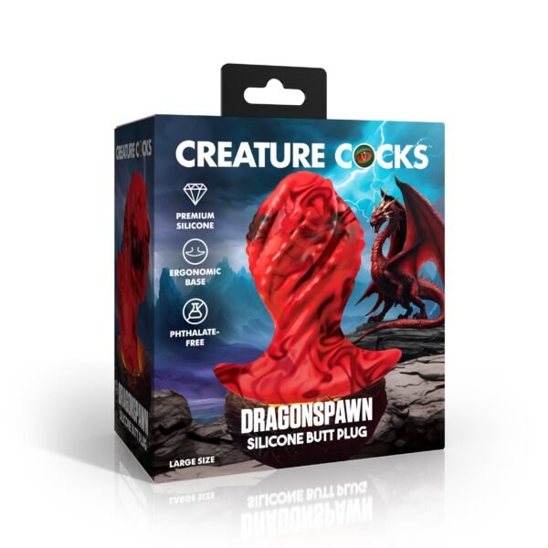 Dragonspawn Silicone Butt Plug - Large - Image 2