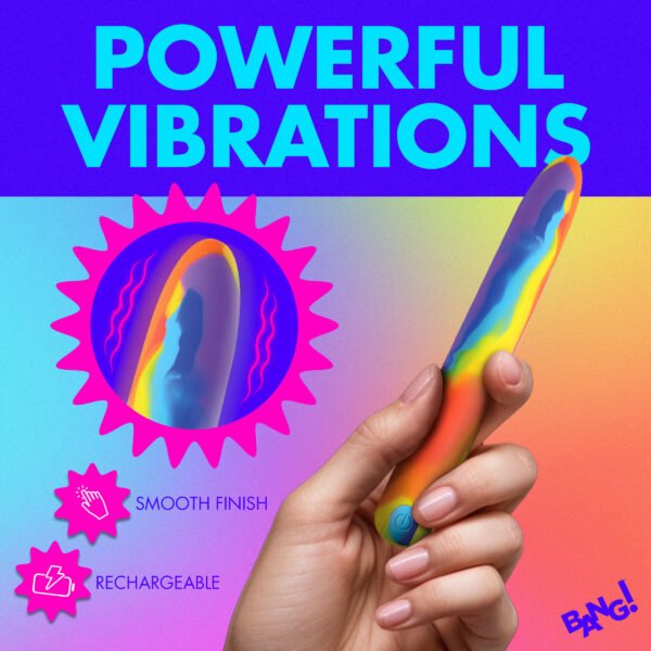 Rainbow Silicone Vibrator - Image 4
