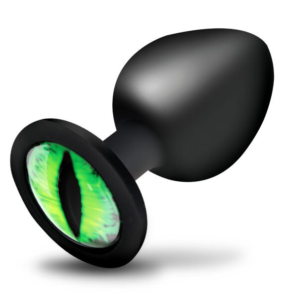 Creature Eye Green Eye Silicone Butt Plug - Large - Image 3