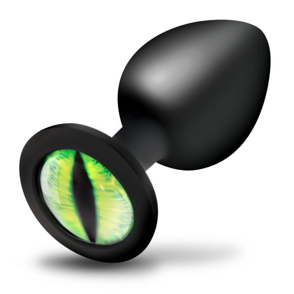 Creature Eye Green Eye Silicone Butt Plug - Medium - Image 2