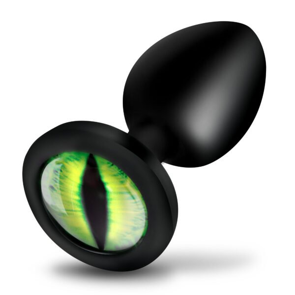 Creature Eye Green Eye Silicone Butt Plug - Small - Image 2