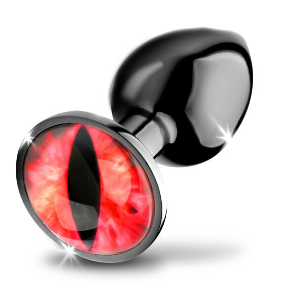 Sinister Eye Red Eye Metal Butt Plug - Small - Image 2