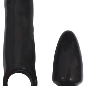Xxxpander Sheath With Smooth Plug - Black