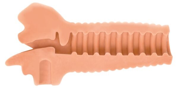 Mistress Courtney Vibrating Mouth Stroker- Flesh - Image 4