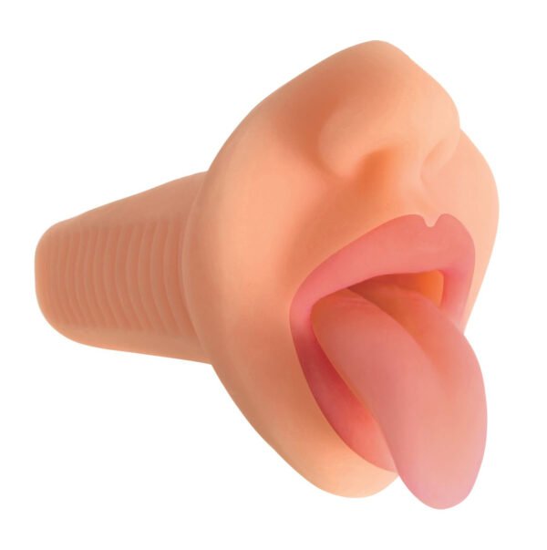 Mistress Courtney Vibrating Mouth Stroker- Flesh - Image 2