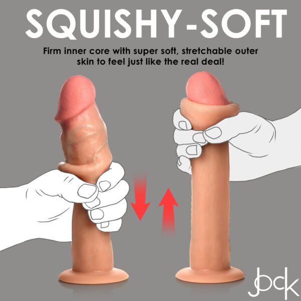 Real Skin Silicone Dildo - Inch - Image 5