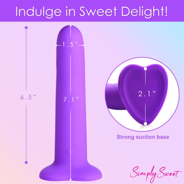 21x Vibrating Wavy Silicone Dildo - Image 8