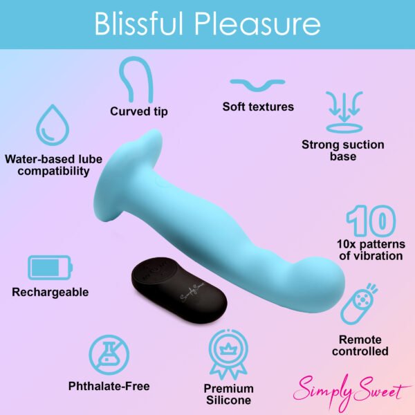 21x Vibrating Thick Silicone Dildo - Image 6