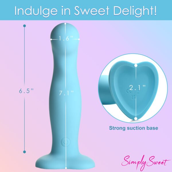 21x Vibrating Thick Silicone Dildo - Image 8