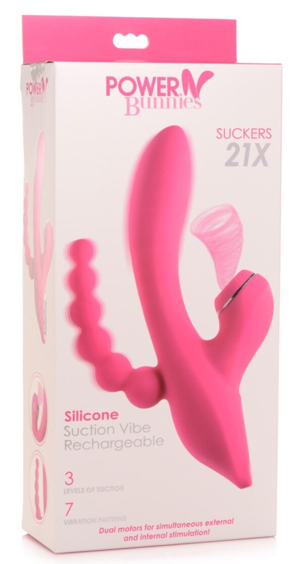 Suckers 21x Silicone Suction Vibe - Image 7