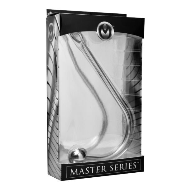 Hooked Stainless Steel Anal Hook - Image 3