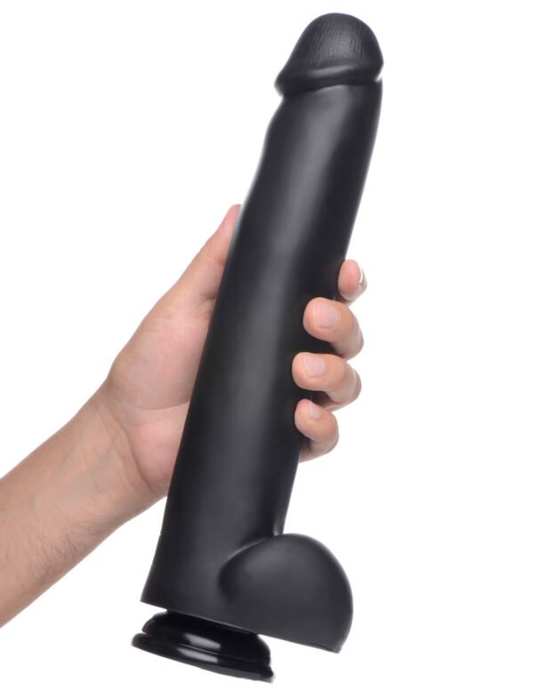 The Master Suction Cup Dildo - Black - Image 2