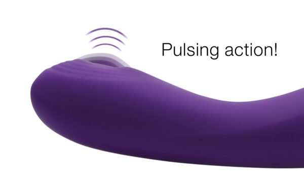 Pulsing G-spot Pinpoint Silicone Vibrator With Attachments - Image 4