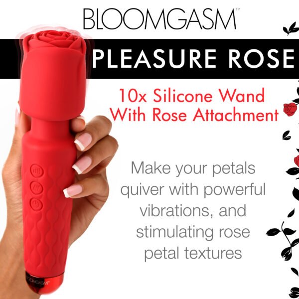 Deluxe Silicone Rose Wand - Image 6