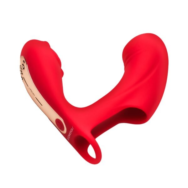 Rose Touch Pulsing Silicone Finger Vibrator - Image 3