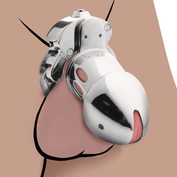 Cock Cuff Snap-on Chastity Cage - Image 3