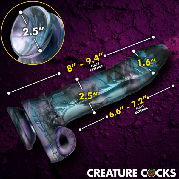 Astro-thrust Thrusting And Vibrating Silicone Dildo - Image 4