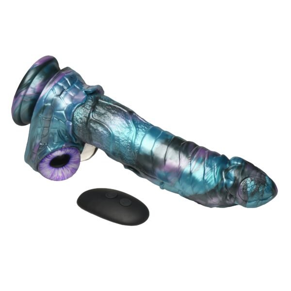 Astro-thrust Thrusting And Vibrating Silicone Dildo - Image 6