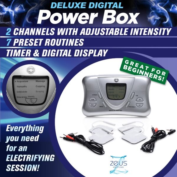 Zeus Electrosex Deluxe Digital Power Box - Image 3