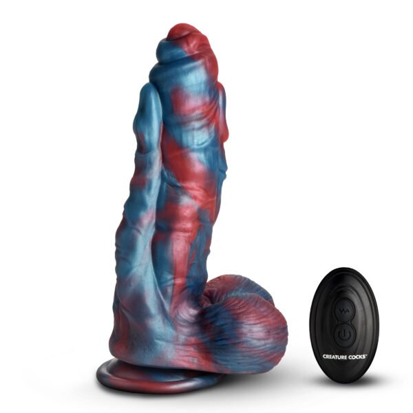 Hydra X Vibrating Silicone Dildo - Image 5