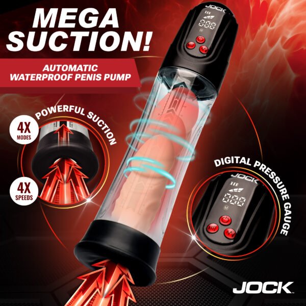 Power Up Digital Automatic Waterproof Penis Pump - Image 2