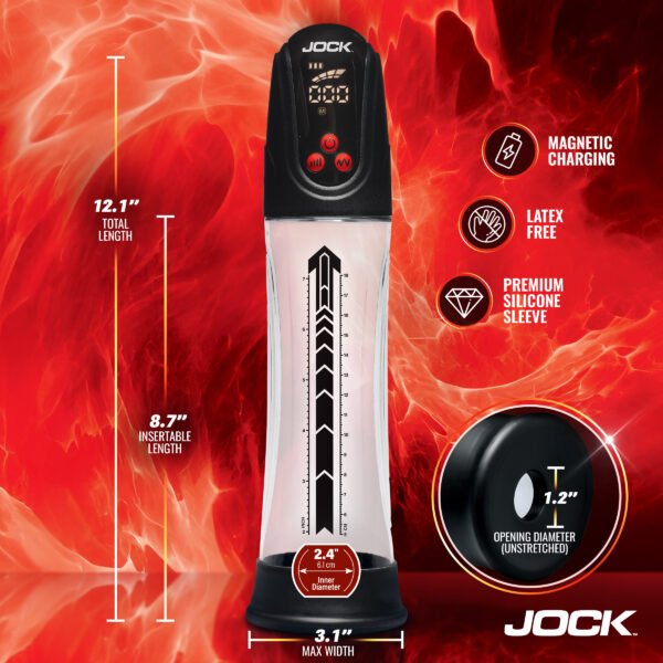 Power Up Digital Automatic Waterproof Penis Pump - Image 5