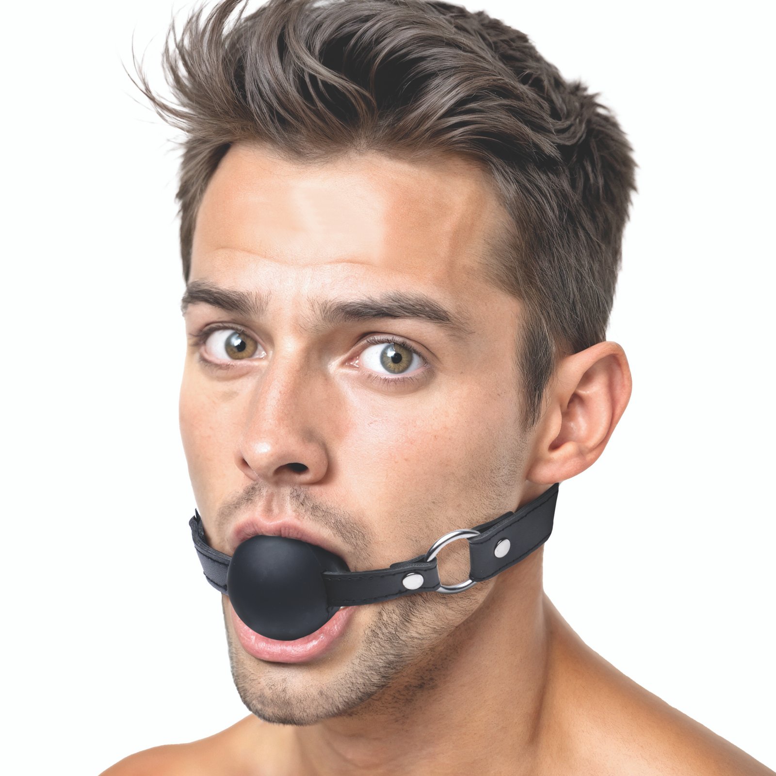 XL 2 Inch Silicone Ball Gag
