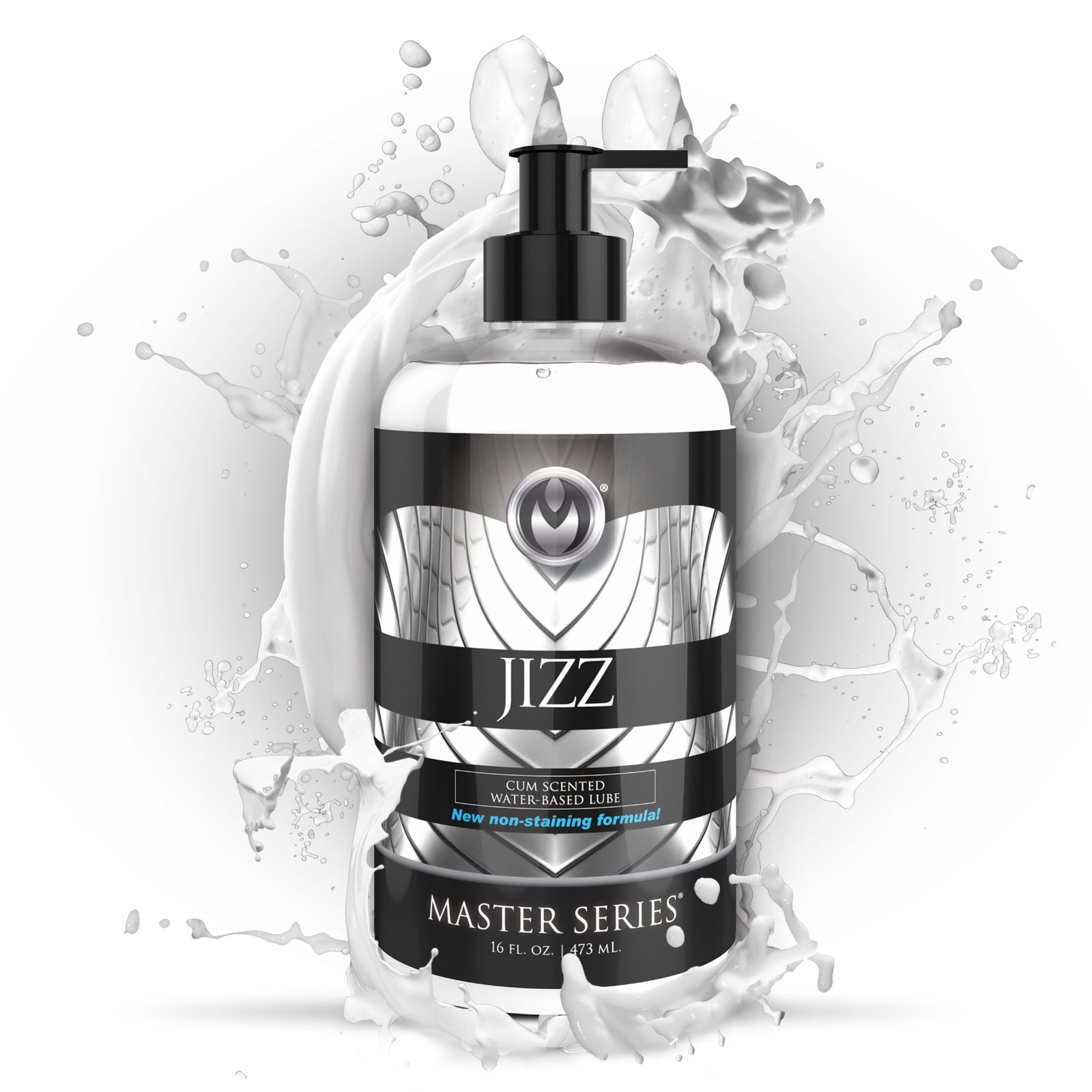 Jizz Cum-Scented Water-Based Lube 16oz